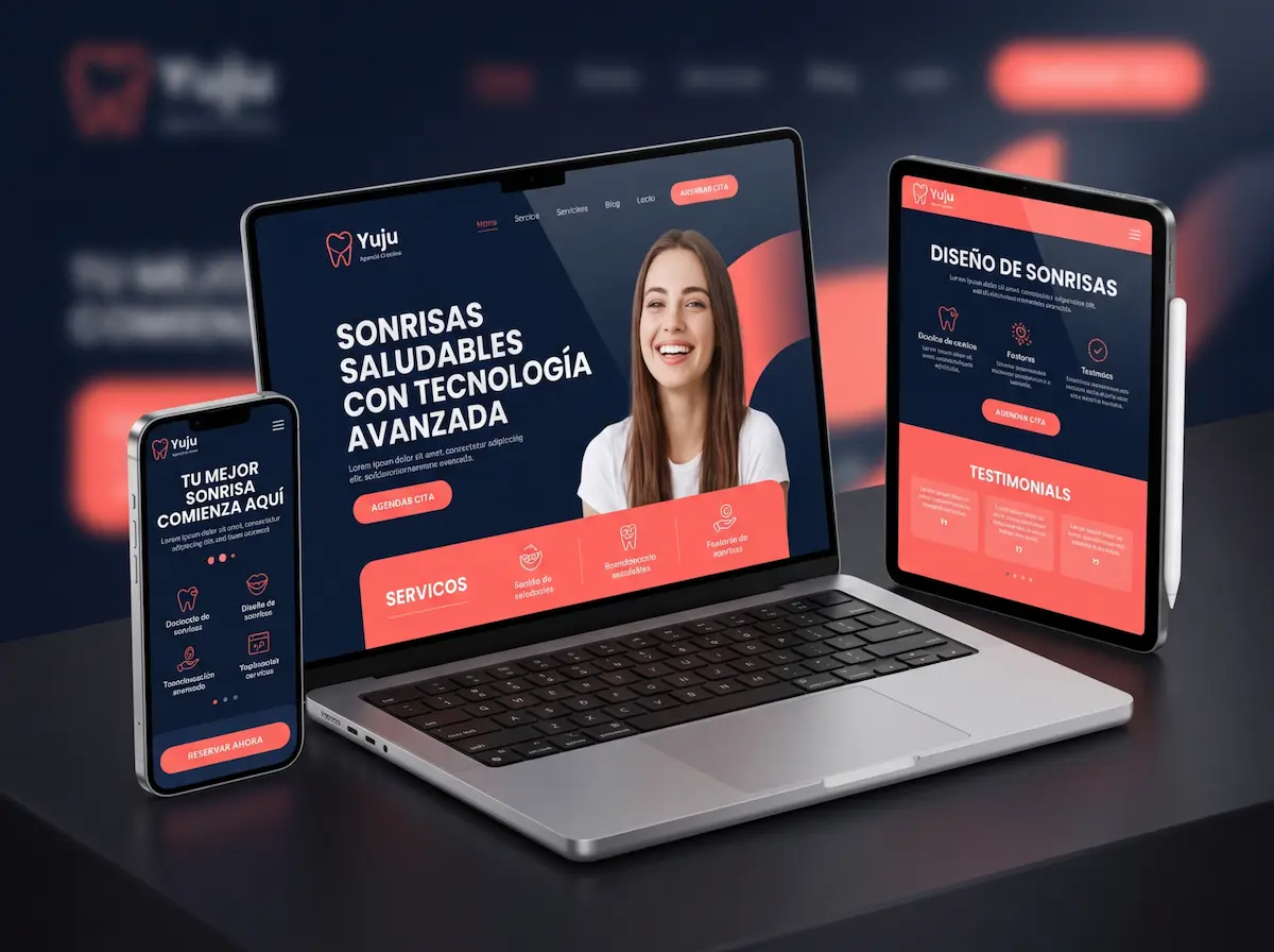Arquitectura web responsiva dental